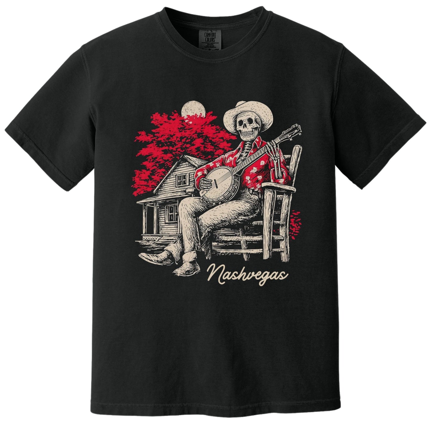 Nashvegas Tee | Comfort Colors® 1717 Black