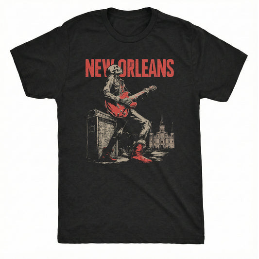 Nola Rocker Tee | Classic Tee Black