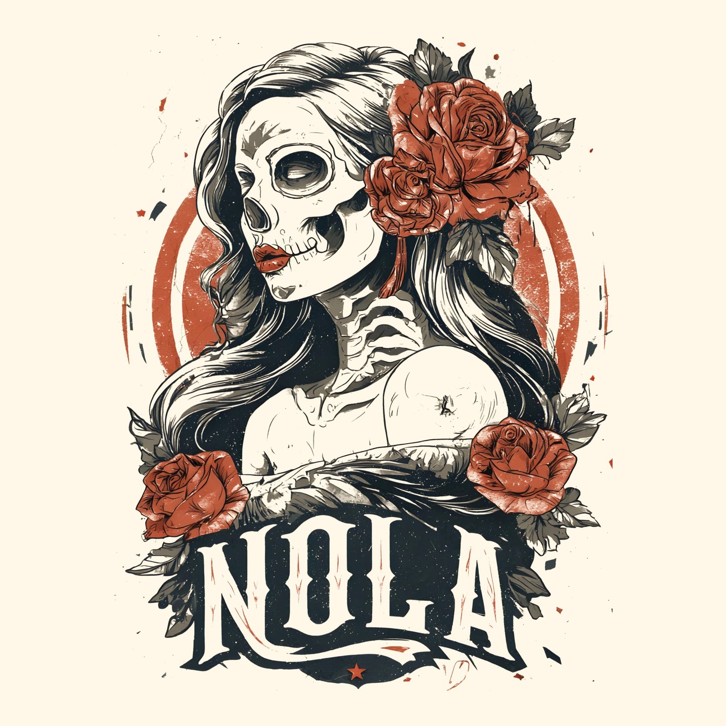 Nola Queen T-Shirt Design
