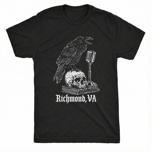Poe Crow Tee | Classic Tee Black