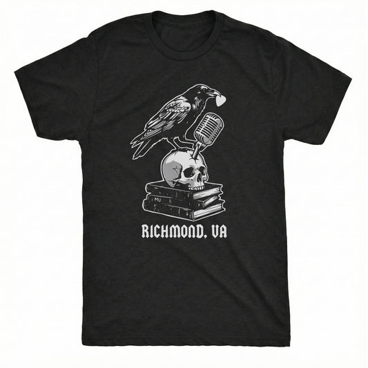 Poe Crow Tee | Classic Tee Black