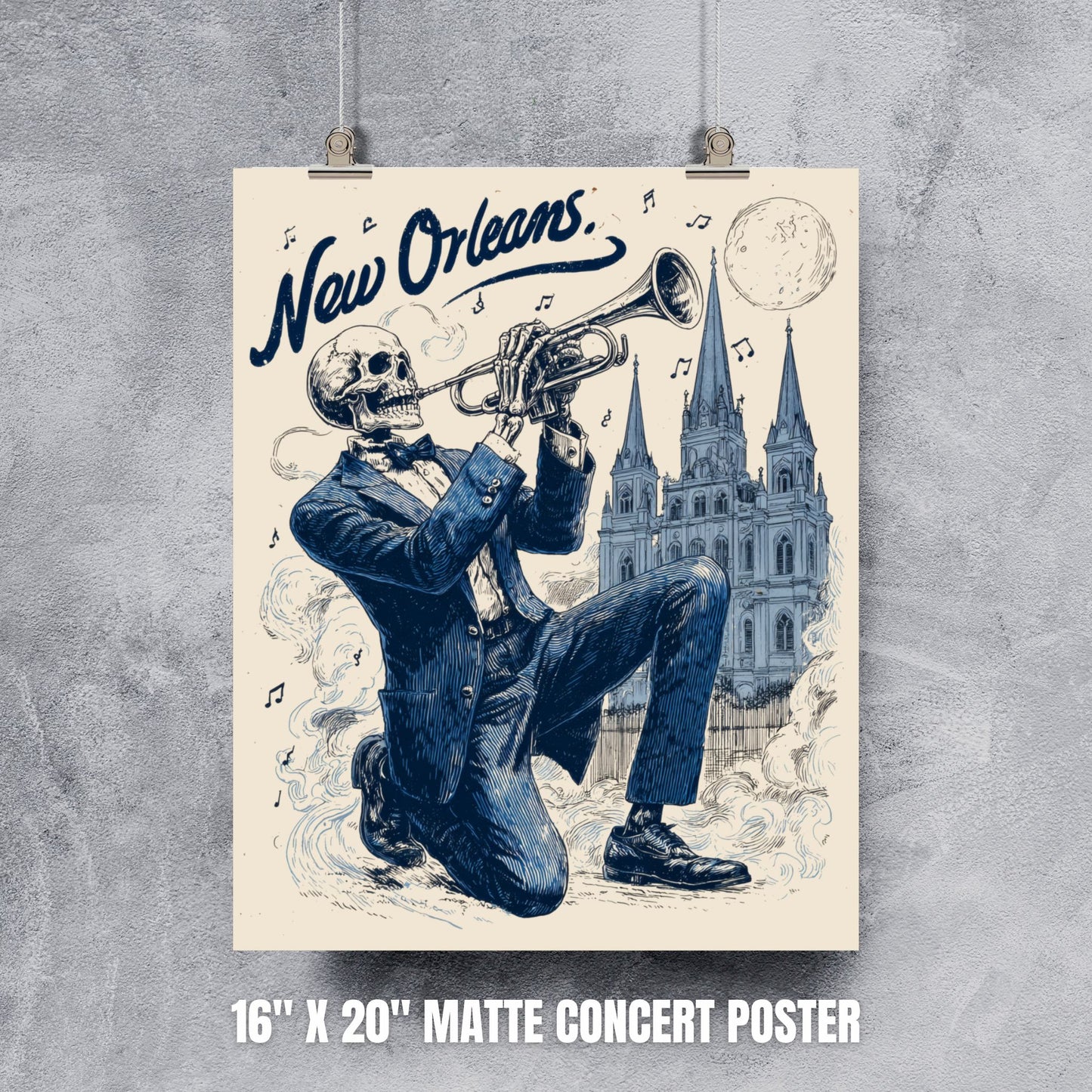 New Orleans Concert Poster