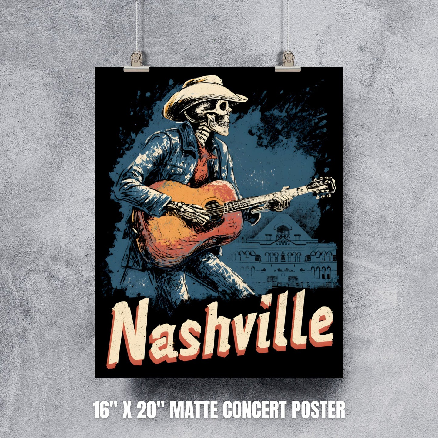 Nashville Cowboy Poster
