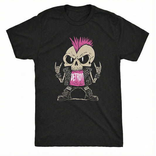 Proto Punk Tee Black Mockup