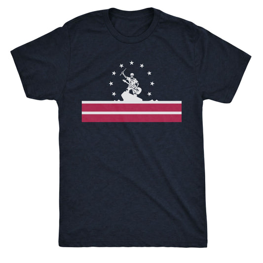 Richmond Flag Tee | Classic Tee Navy