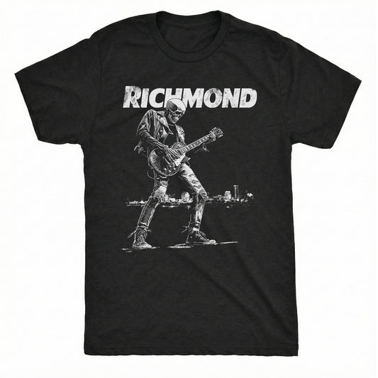 Richmond Riff T-Shirt | Classic Tee Black