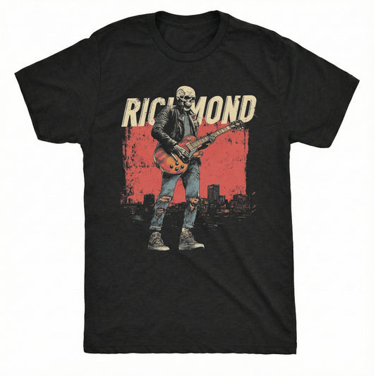 Richmond Rocker T-Shirt | Classic Tee Black