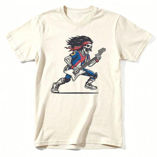 Running Guitarist Tee | Comfort Colors® 1717 Natural