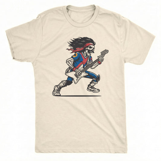 Running Guitarist Tee | Comfort Colors® 1717 Natural