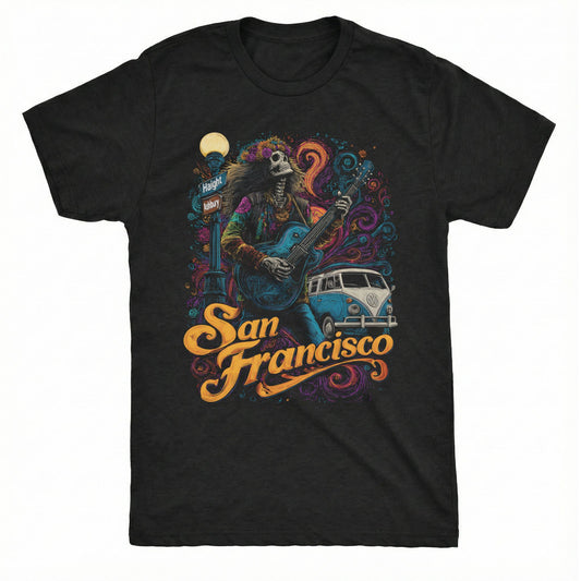 S.F. Haight T-Shirt | Classic Tee Black