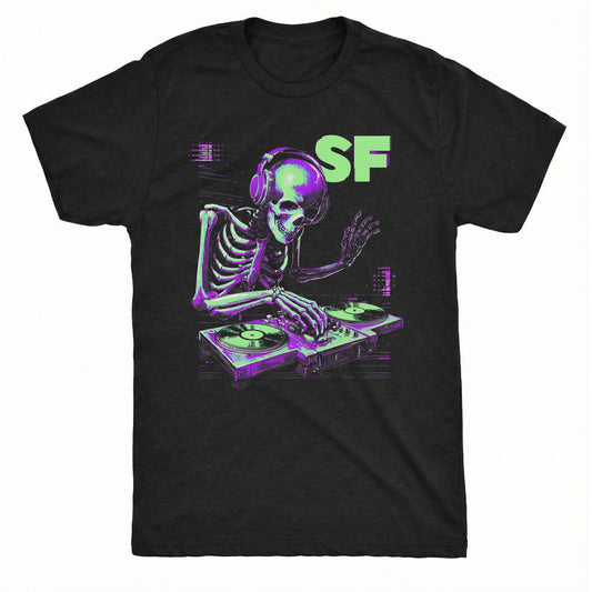 SF DJ T-Shirt | Classic Tee Black