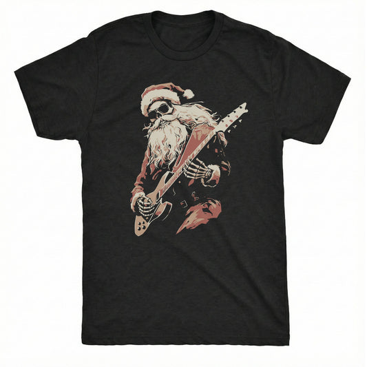 Santa Rocks Tee | Classic Tee Black