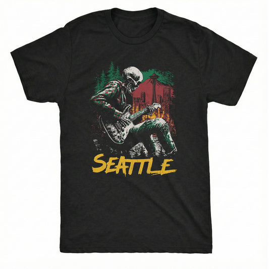 Seattle Noir T-Shirt | Classic Tee Black