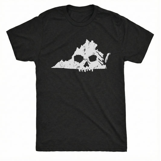 Skullginia Tee Black Mockup