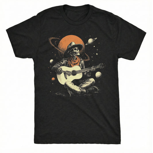 Space Cowboy Tee | Comfort Colors® 1717 Black