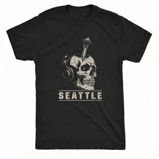 Space Skull Tee | Classic Tee Black