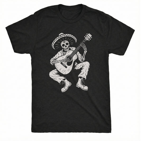 Sugar Jam Tee Black Mockup