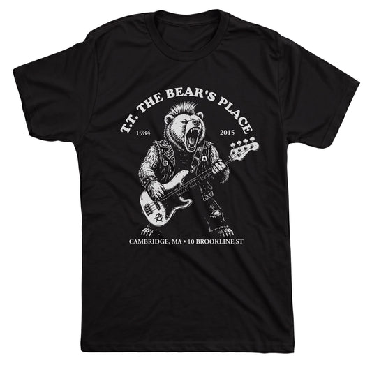 T.T. The Bear Tee Black Mockup