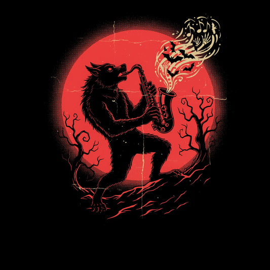 Teen Wolf Tee Design Black