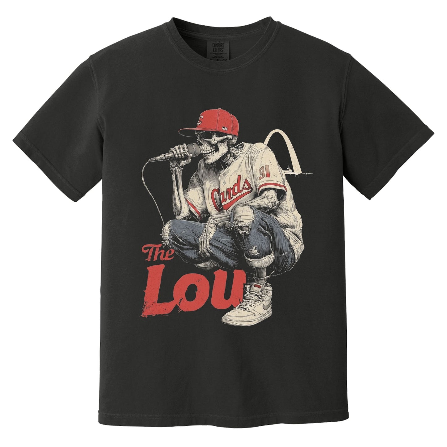 The Lou T-Shirt | Comfort Colors® 1717 Black