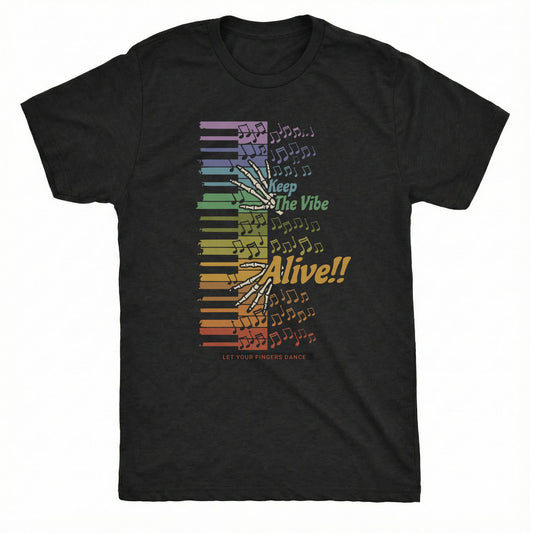 Vibe Alive Tee | Classic Tee Black