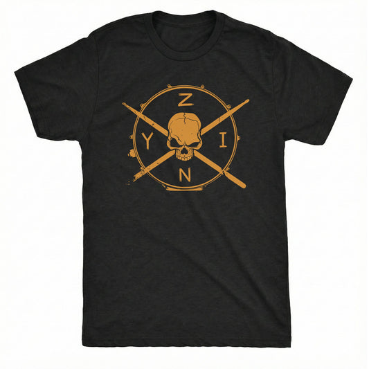YINZ Drum Tee | Classic Tee Black
