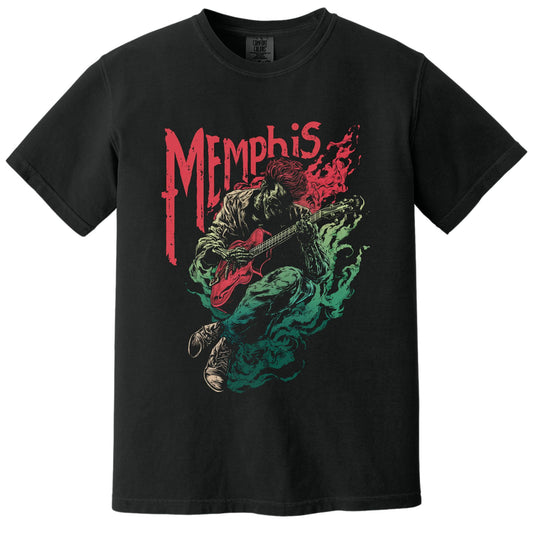 Memphis Solo Tee | Comfort Colors® 1717 Black