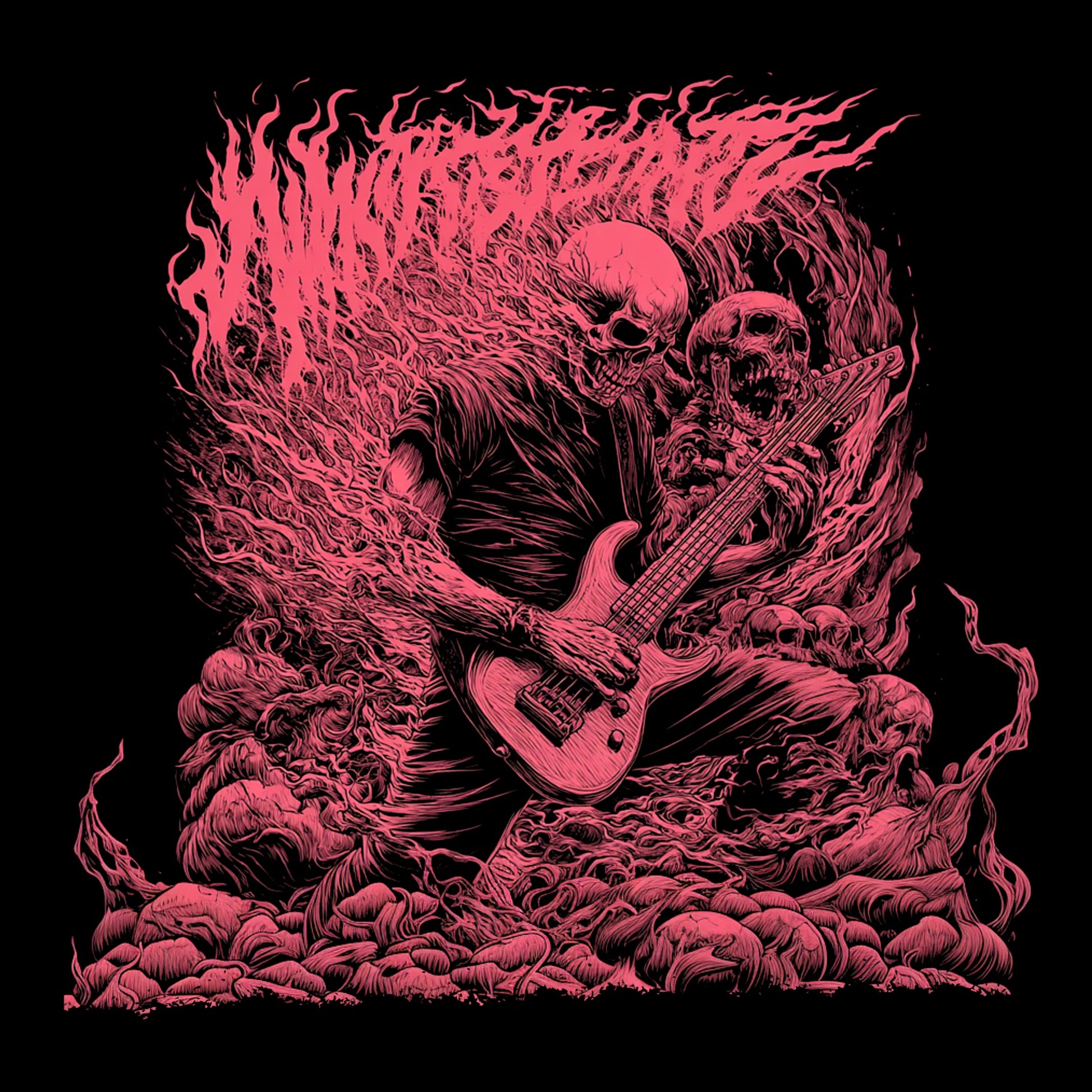 Mayhem Tee Design Black