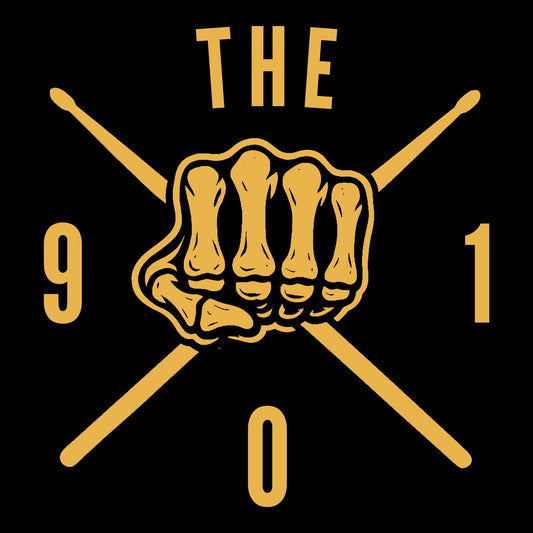 901 Drummer Tee Design Black