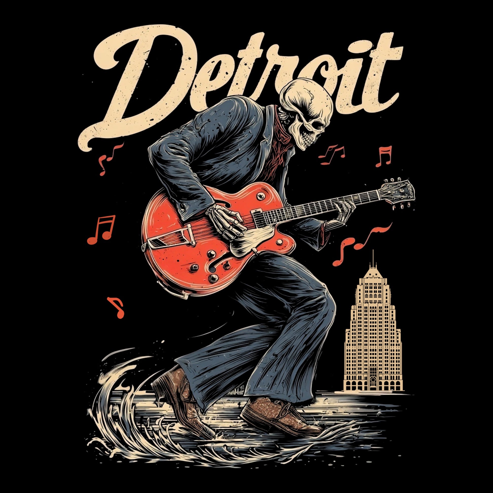 Fisher Tee Design Black