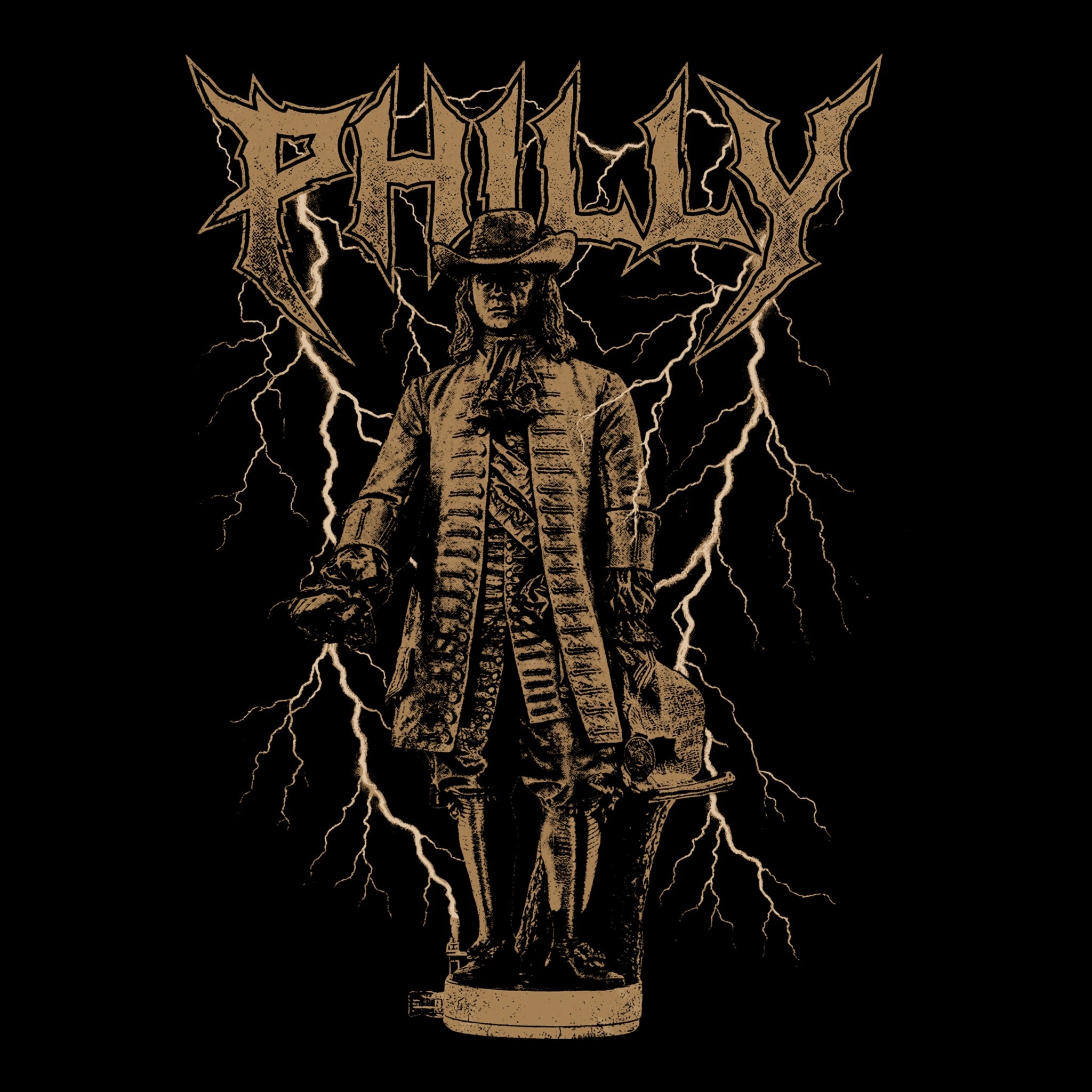 William Penn Tee Design Black