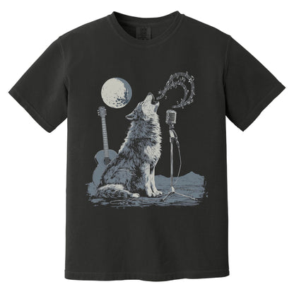 Howlin Blues Skeleton T-Shirt | Comfort Colors® 1717 Black