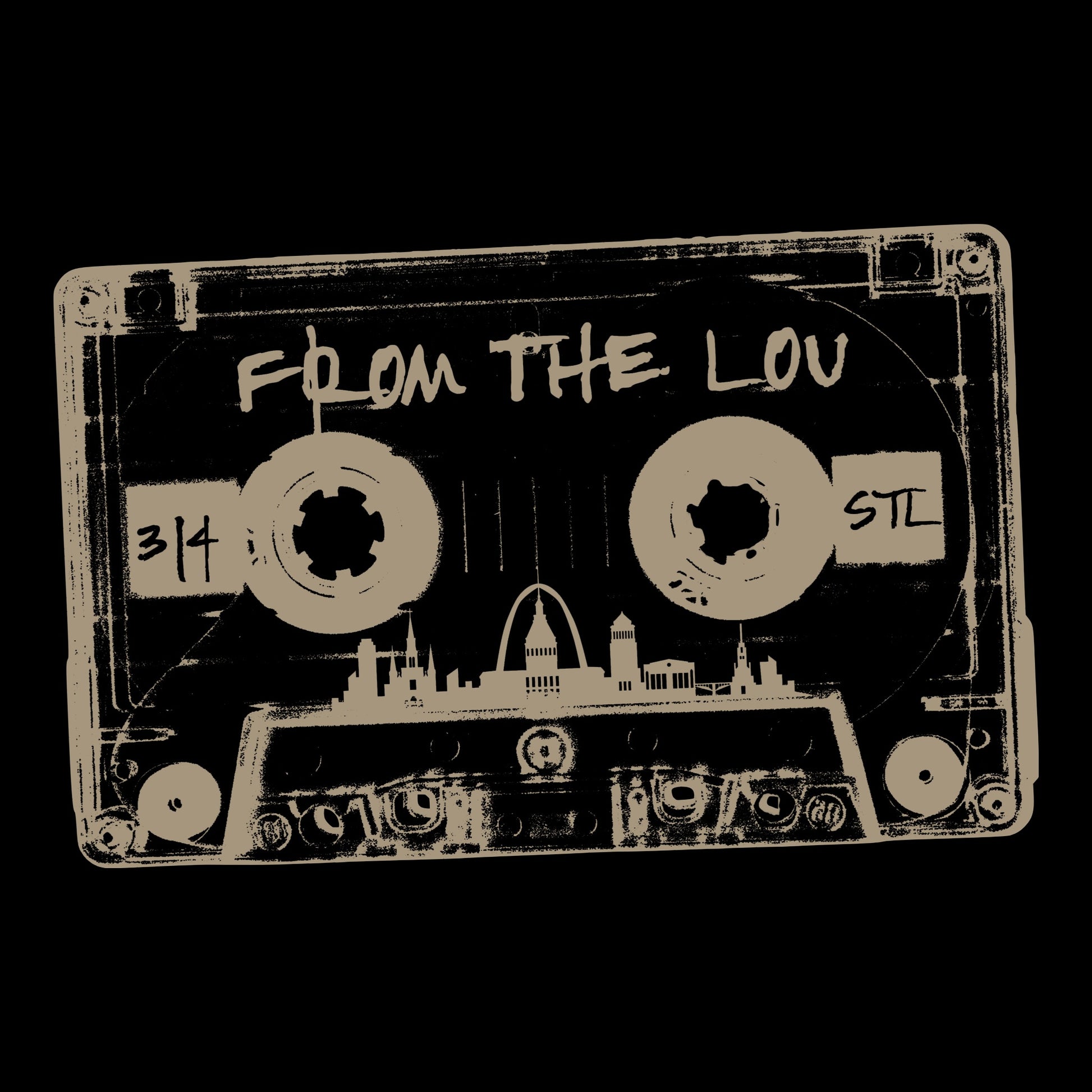 From the Lou Tee Design Black