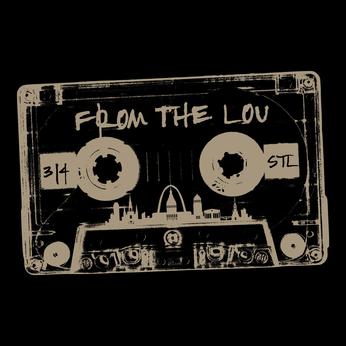 From the Lou Tee Design Black