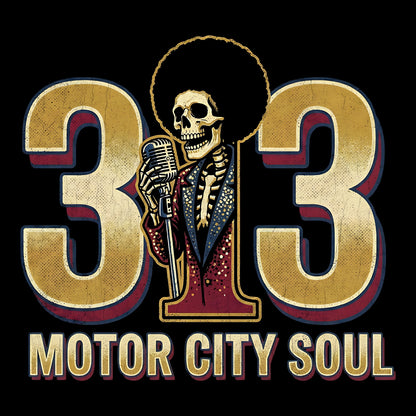 313 Soul Tee Design Black