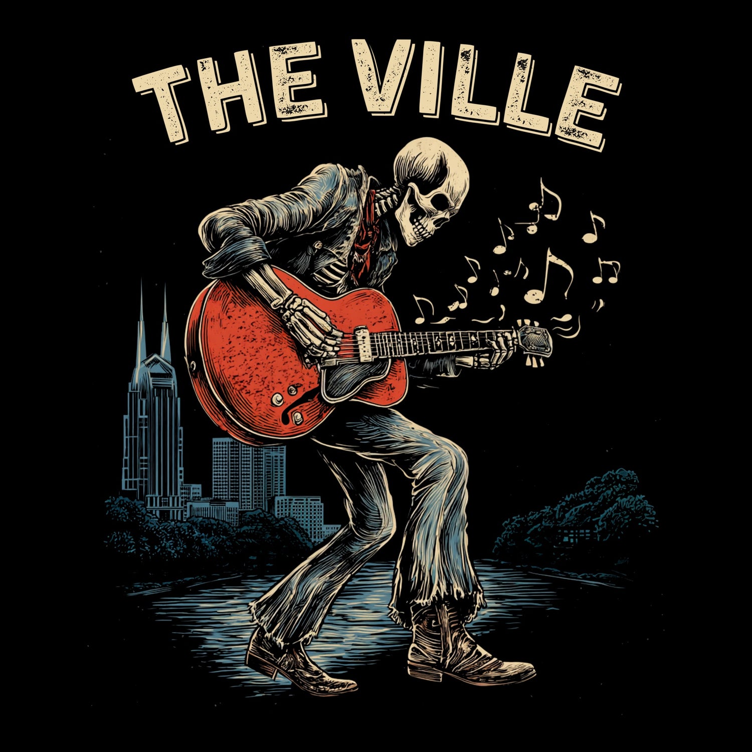 Cumberland Tee Design Black