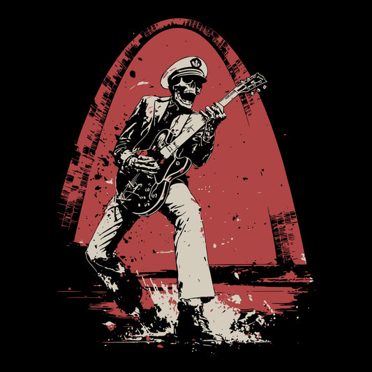 Duck Walk Tee Design Black