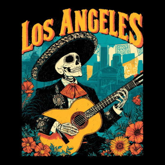 L.A. Mariachi T-Shirt Design Black