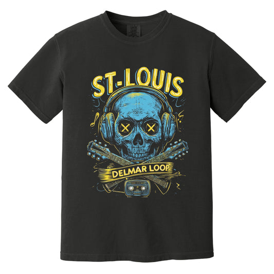 Delmar Loop T-Shirt | Comfort Colors® 1717 Black