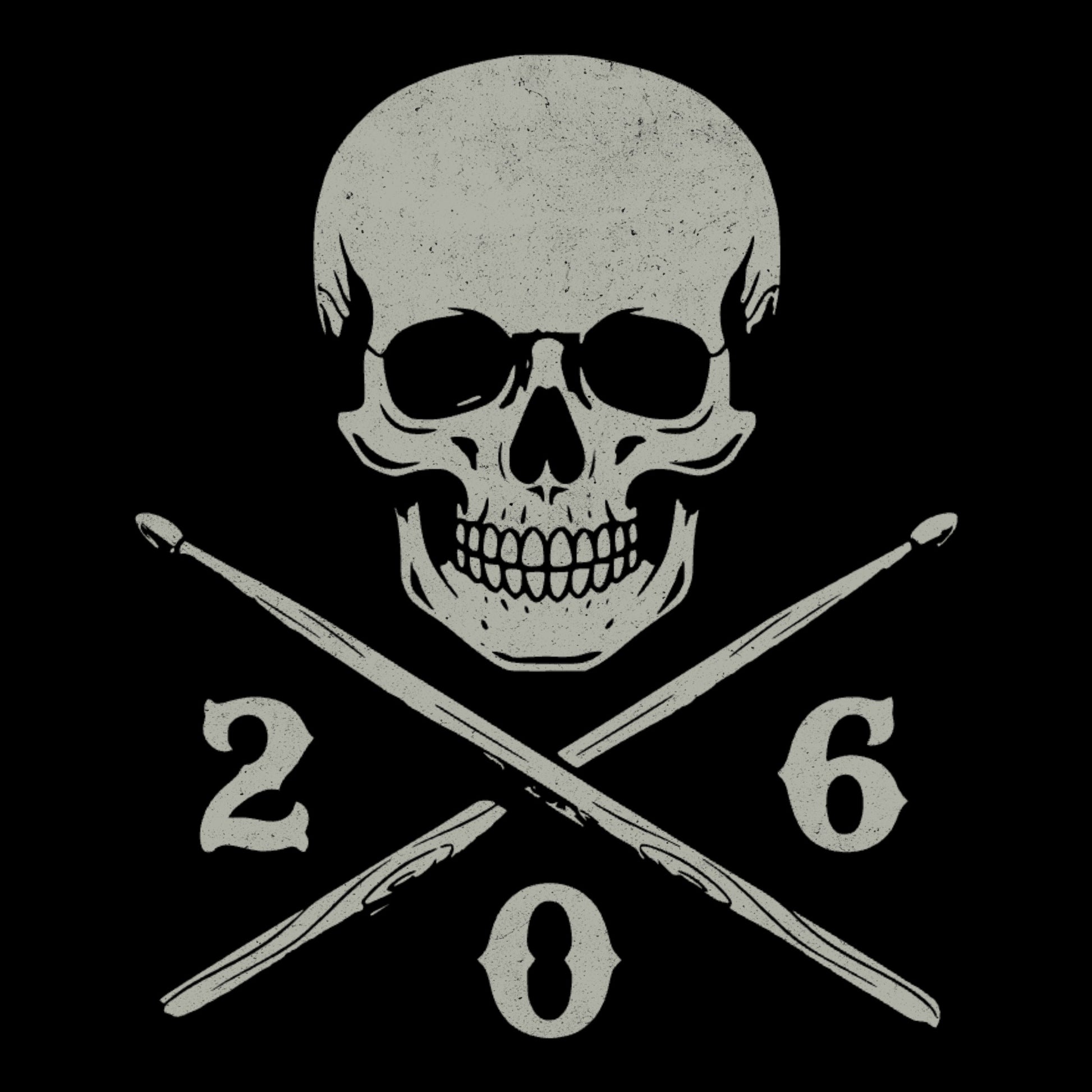 206 Cross Tee Design Black