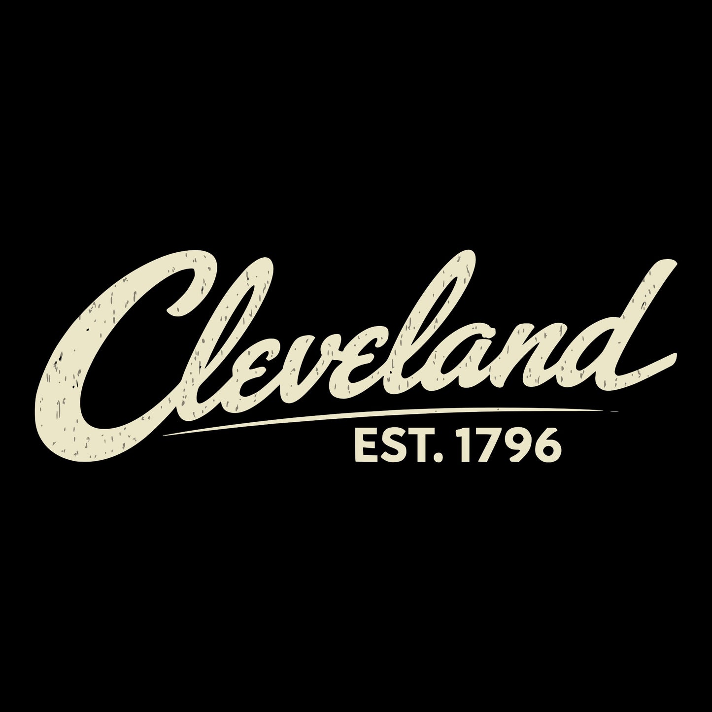 Est. 1796 Tee Design Black