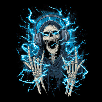 Rock On Tee Design Black