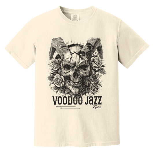 Voodoo Jazz T-Shirt | Comfort Colors® 1717 Ivory