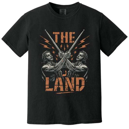 The Land T-Shirt | Comfort Colors® 1717 Black
