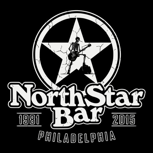 North Star Bar Tee Design Black