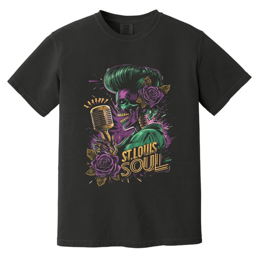 STL Soul T-Shirt | Comfort Colors® 1717 Black