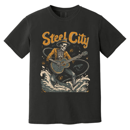 Steel City T-Shirt | Comfort Colors® 1717 Black