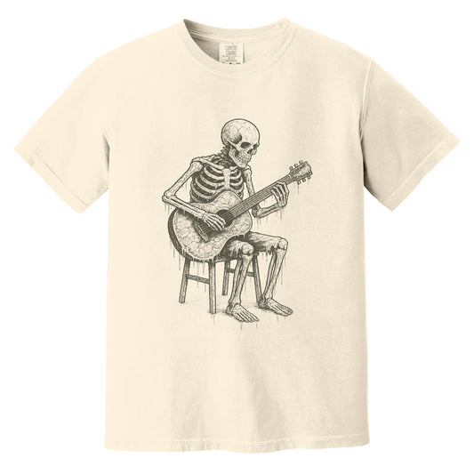 Melting Session  Skeleton T-Shirt | Comfort Colors Ivory