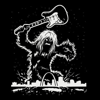 Momo Smash Tee Design Black