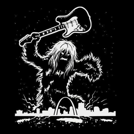 Momo Smash Tee Design Black